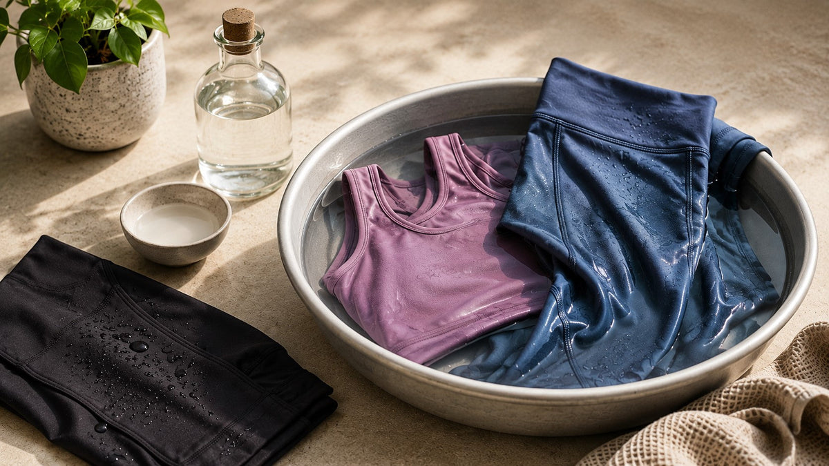 How to Get Sweat Smell Out of Lululemon & Polyester Clothes